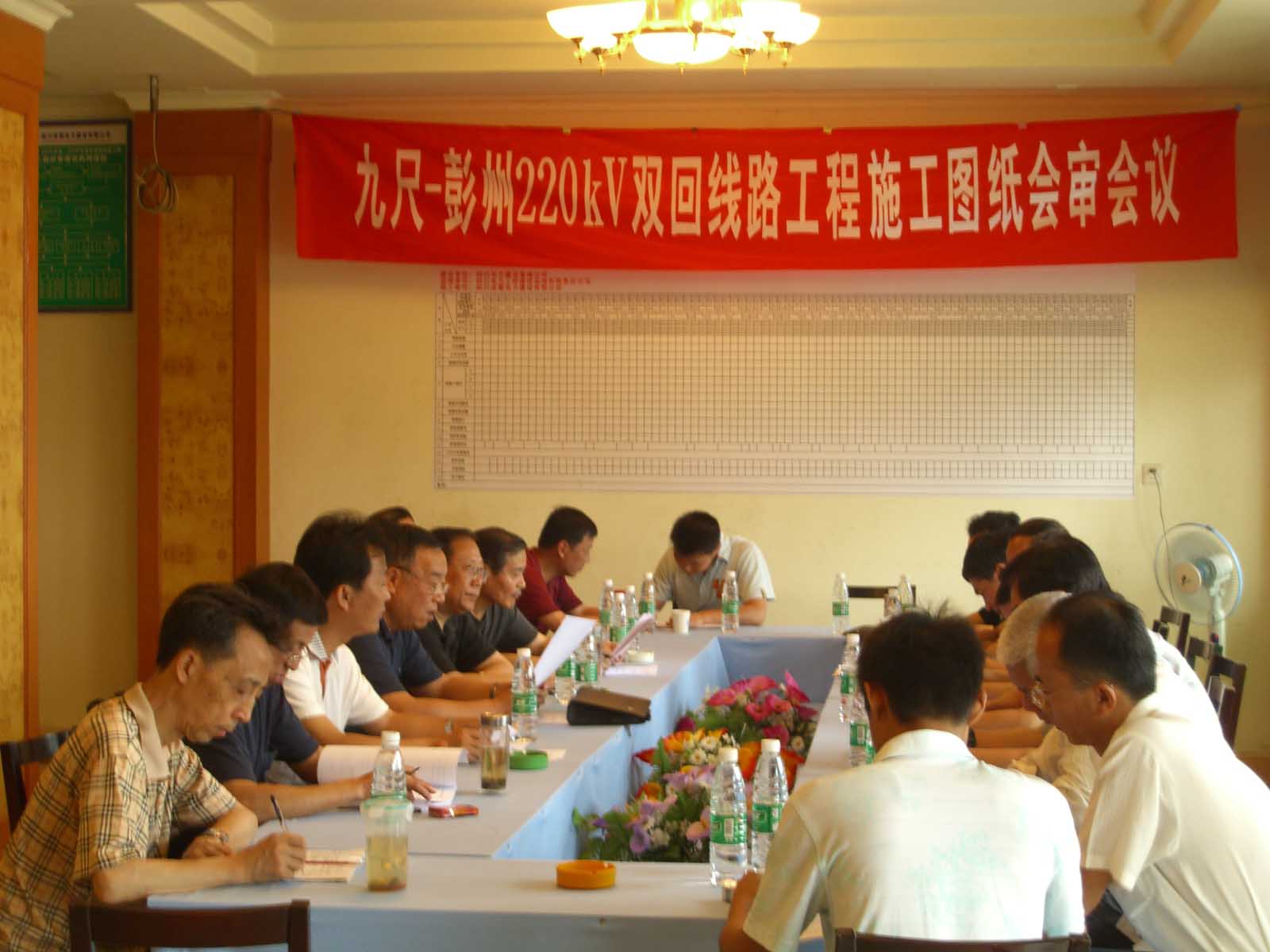 九尺～彭州(500千伏變)220千伏雙回線路新建工程項目部成立