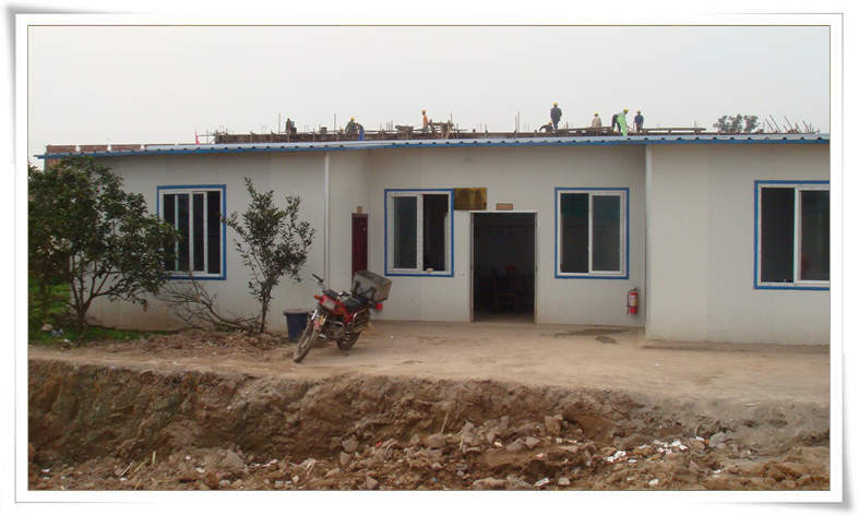110千伏變電站土建工程進入掃尾階段