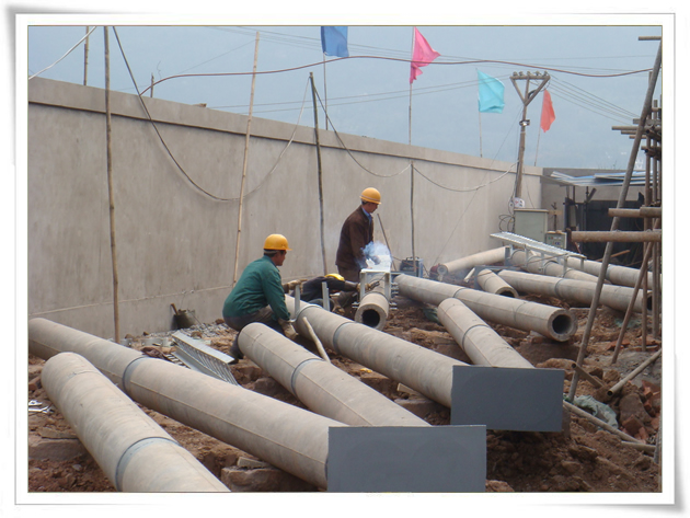 110千伏變電站土建工程進入掃尾階段