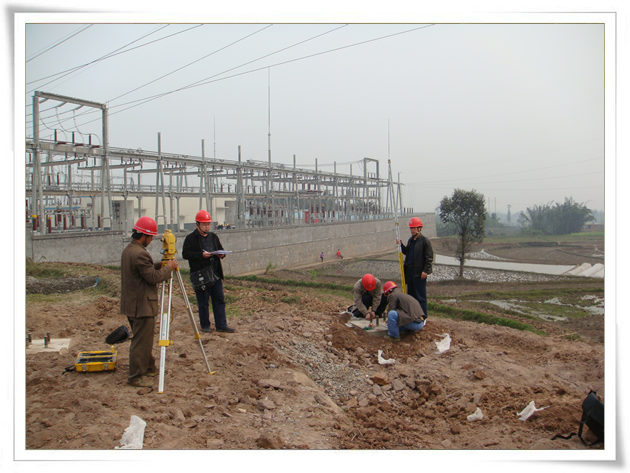 宜賓江安—大觀110kV線路新建工程基礎(chǔ)分部工程中間驗(yàn)收