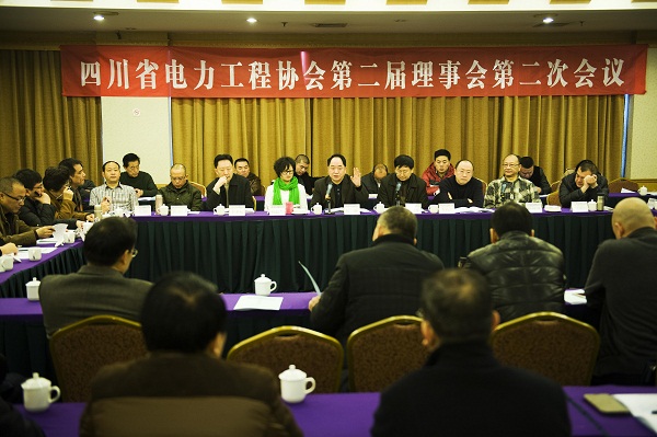 四川省電力工程協(xié)會(huì)第二屆理事會(huì)第二次會(huì)議在成都召開