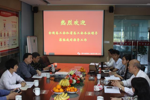 全國總工會民主管理部副部長暨省、市總工會領(lǐng)導蒞臨公司調(diào)研、指導工作