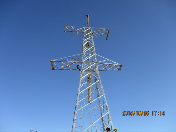 塘泥灣光伏電站220千伏送出工程投入運行