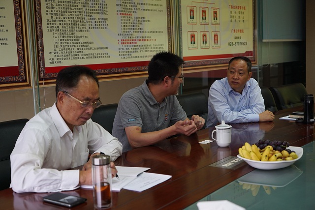 華潤廣水竹園風電工程領導蒞臨我司指導工作