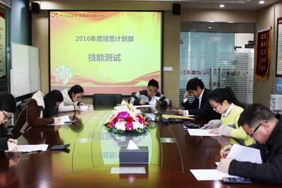 公司組織2016年度經(jīng)營計(jì)劃部門能力測(cè)試
