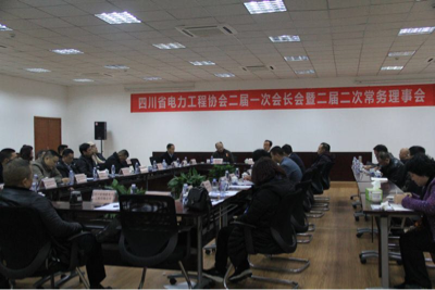 公司總經(jīng)理陳云出席四川省電力工程協(xié)會(huì)二屆一次會(huì)長(zhǎng)會(huì)暨二屆二次常務(wù)理事會(huì)