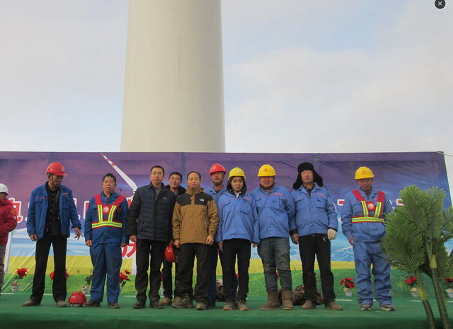 陳云總經(jīng)理赴寧夏海原出席華潤電力風(fēng)電裝機容量突破500萬千瓦慶典