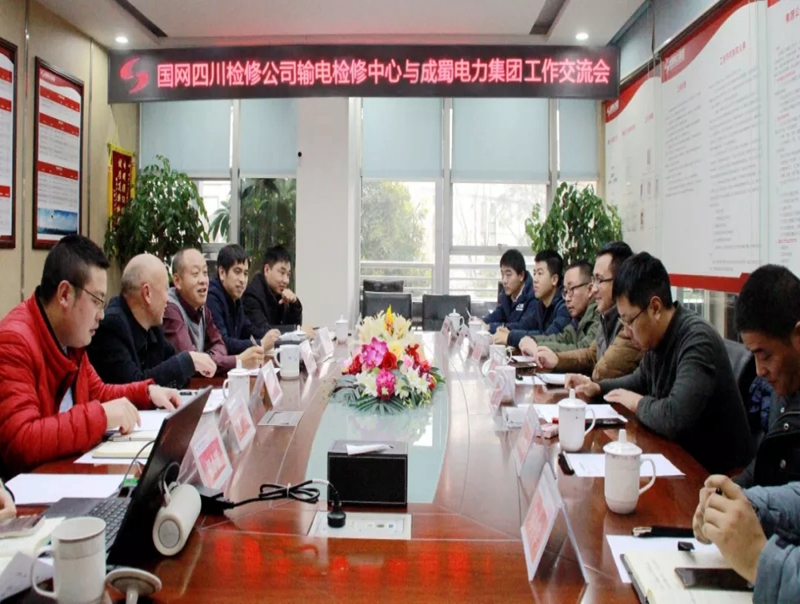 【動態(tài)】國網(wǎng)四川檢修公司輸電檢修中心主任趙強一行到訪成蜀集團