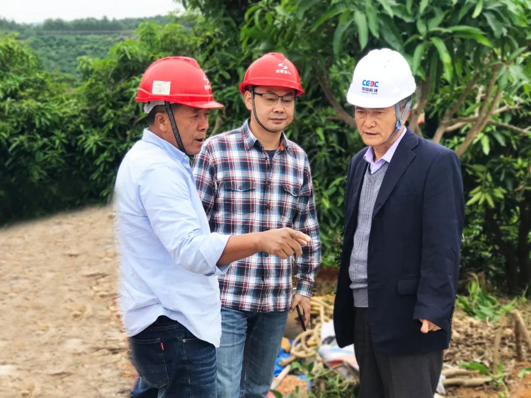 成蜀電力集團副總工程師姜烈巍赴廣西項目檢查工作