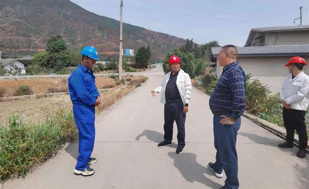 成蜀電力集團與業(yè)主單位扎實做好項目點位防山火工作
