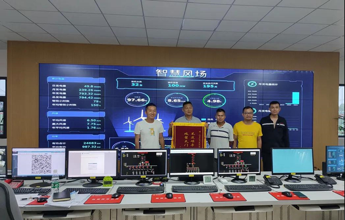 武漢日新天門工業(yè)園風(fēng)電場(chǎng)項(xiàng)目35kV集電線路成功并網(wǎng)送電