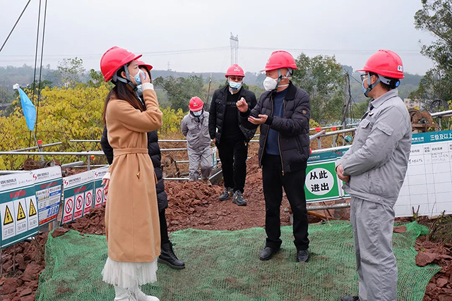 四川省電力企業(yè)協(xié)會一行蒞臨我司自貢項目部調(diào)研指導(dǎo)
