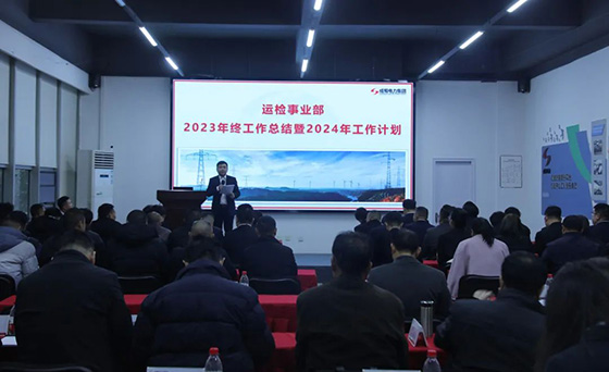 成蜀電力集團2023年終工作總結(jié)暨2024年工作計劃會議圓滿舉行