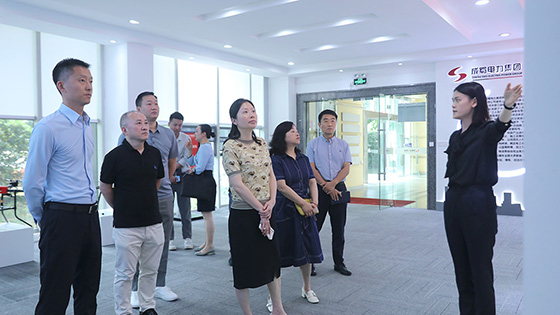 青羊區(qū)委常委、統(tǒng)戰(zhàn)部部長鄒華一行蒞臨公司調(diào)研