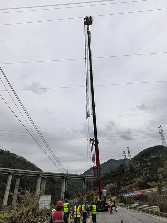 隆林委樂(lè)至革步公路一期工程500kV天平Ⅱ線(xiàn)遷改工程順利完成
