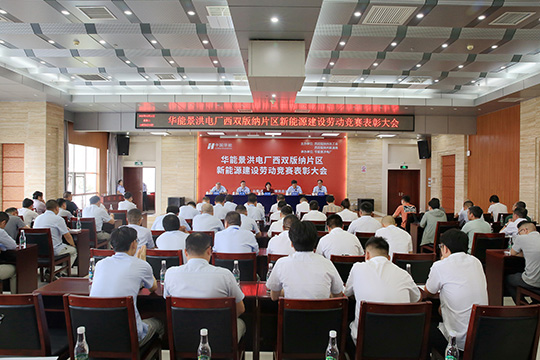 成蜀電力集團榮獲華能景洪電廠新能源建設(shè)勞動競賽 “先進單位”稱號