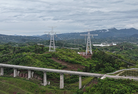  助力渝昆高鐵建設(shè) ±800kV錦蘇線遷改工程順利竣工
