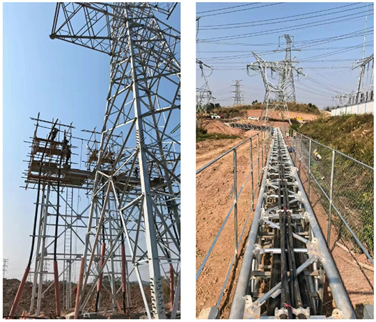 欽南那思（100MW）風(fēng)電項(xiàng)目220kV送出線路EPC工程帶電投運(yùn)